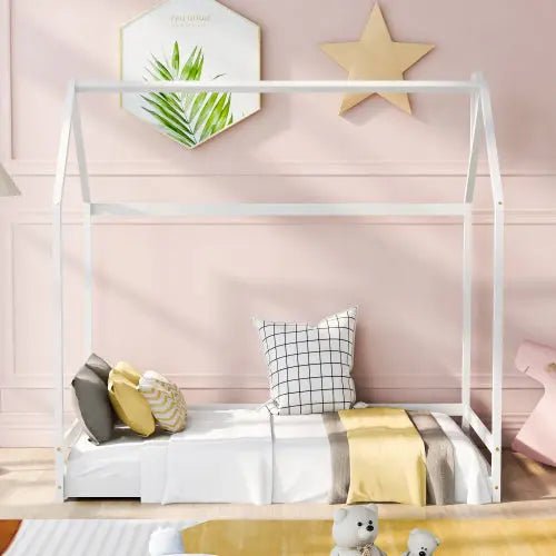 Bellemave® Montessori Wood House Bed - Bellemave