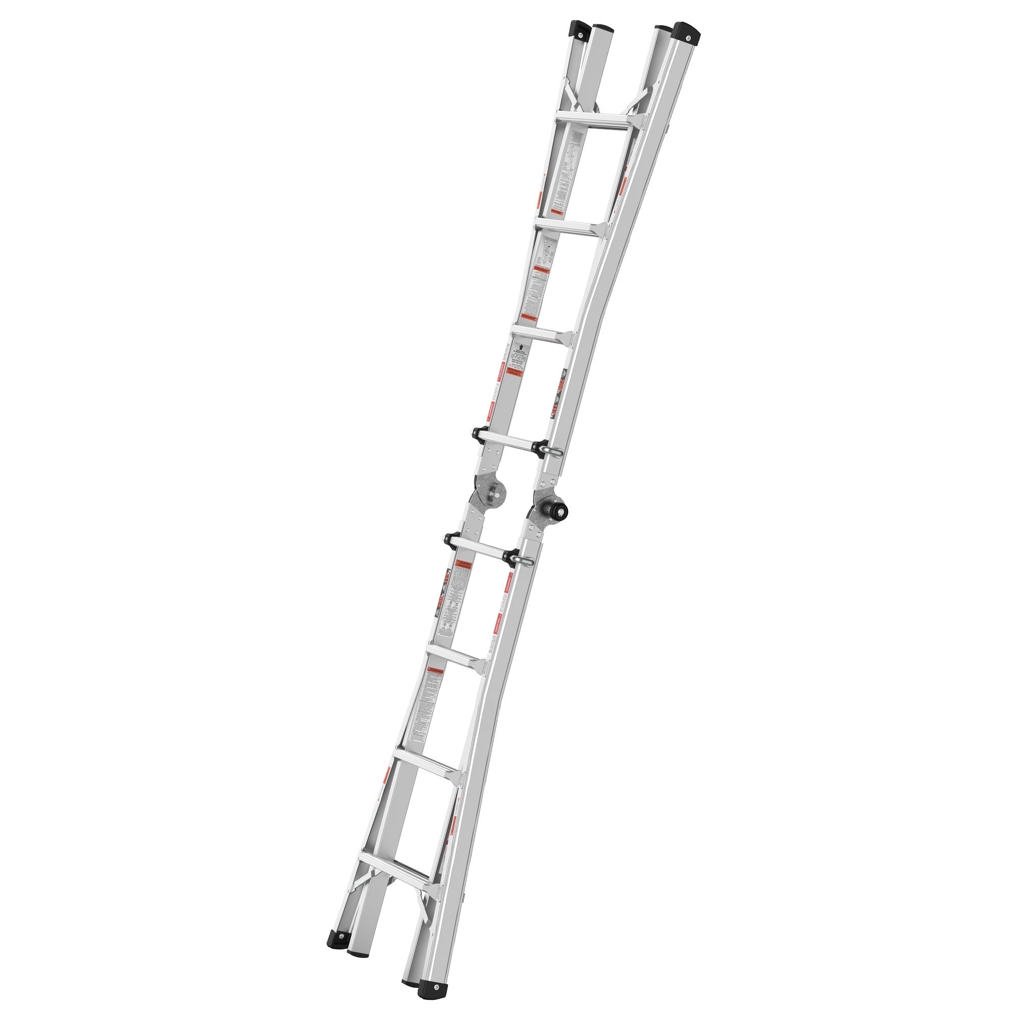 Bellemave® Multi - Position Foldable Aluminum Ladder, A - Frame and Straight Ladder - Bellemave