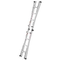 Bellemave® Multi - Position Foldable Aluminum Ladder, A - Frame and Straight Ladder - Bellemave