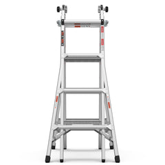 Bellemave® Multi - Position Foldable Aluminum Ladder, A - Frame and Straight Ladder - Bellemave