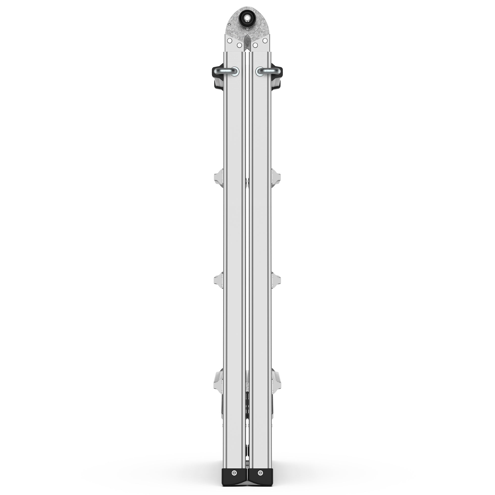 Bellemave® Multi - Position Foldable Aluminum Ladder, A - Frame and Straight Ladder - Bellemave
