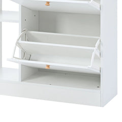 Bellemave® Multifunctional 2 - Tier Shoe Storage Organizer with 4 Flip Drawers - Bellemave