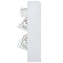 Bellemave® Multifunctional 2 - Tier Shoe Storage Organizer with 4 Flip Drawers - Bellemave