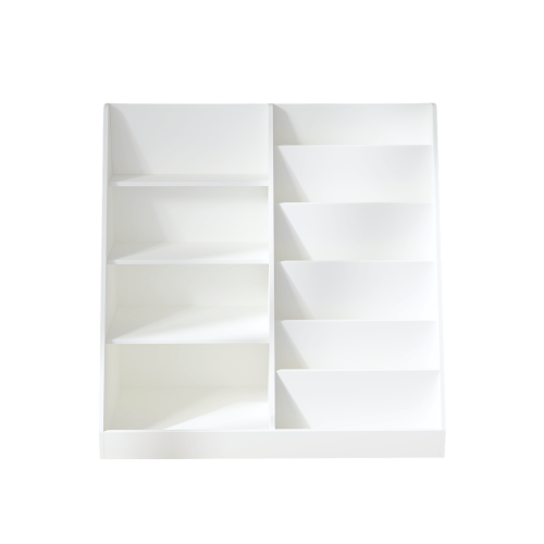 Bellemave® Multifunctional 4 Tier Wooden Kids Book Shelf with Bookcase Display Stand - Bellemave