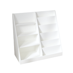 Bellemave® Multifunctional 4 Tier Wooden Kids Book Shelf with Bookcase Display Stand - Bellemave