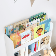 Bellemave® Multifunctional Kids Bookshelf and Toy Storage with Legs - Bellemave