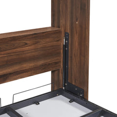 Bellemave® Murphy Bed Wall Bed with Cabinet - Bellemave
