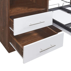 Bellemave® Murphy Bed Wall Bed with Cabinet - Bellemave