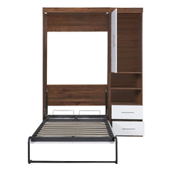 Bellemave® Murphy Bed Wall Bed with Cabinet - Bellemave