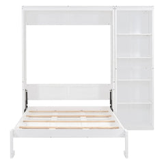 Bellemave® Murphy Bed Wall Bed with Shelves - Bellemave