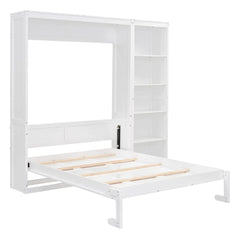 Bellemave® Murphy Bed Wall Bed with Shelves - Bellemave