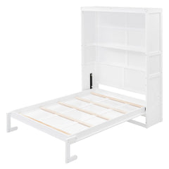 Bellemave® Murphy Bed Wall Bed with Shelves - Bellemave