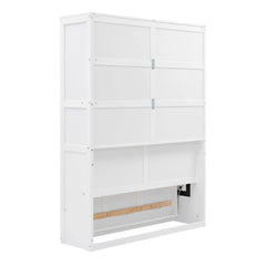 Bellemave® Murphy Bed Wall Bed with Shelves - Bellemave