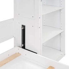 Bellemave® Murphy Bed Wall Bed with Shelves - Bellemave