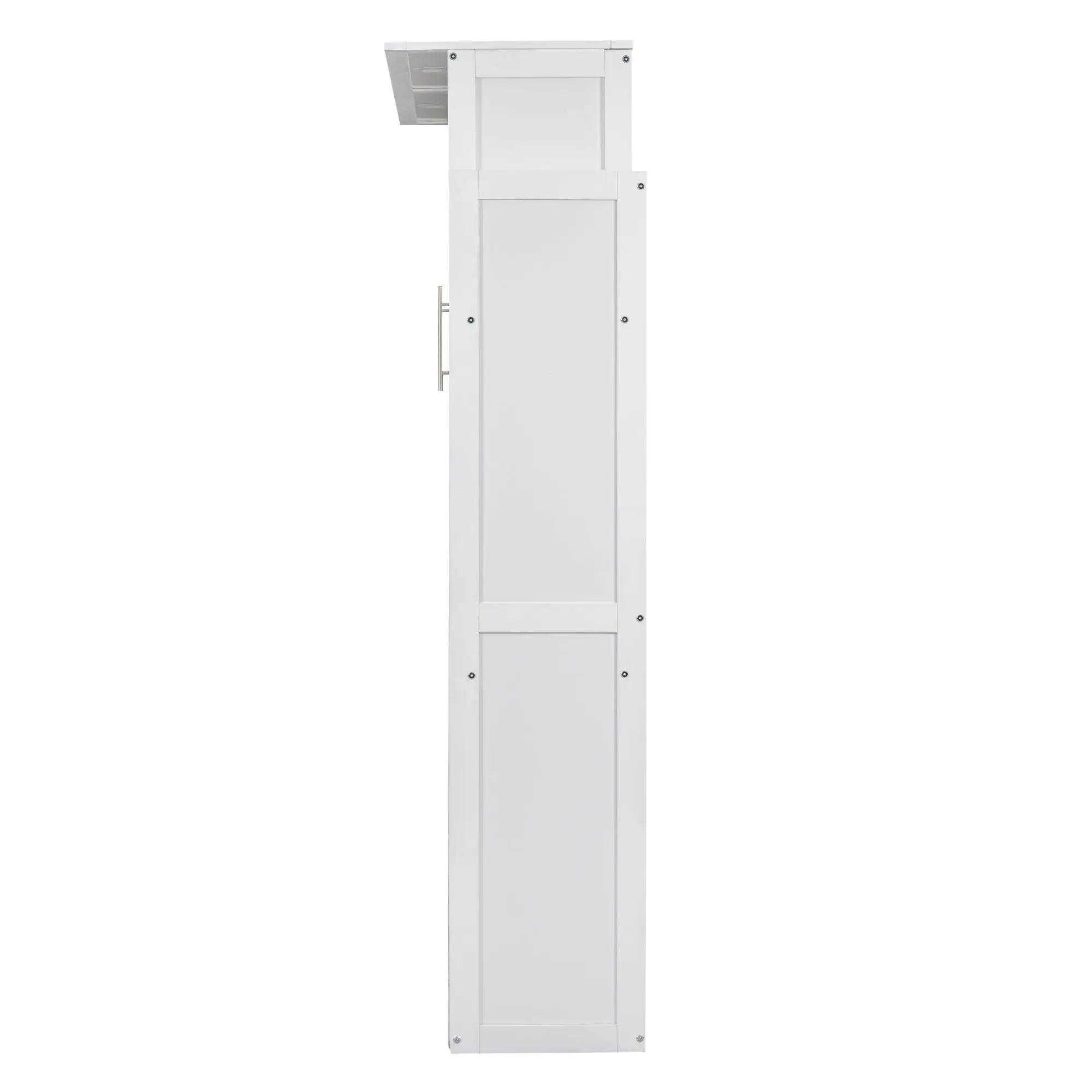 Bellemave® Murphy Bed Wall Bed with Shelves and LED Lights - Bellemave