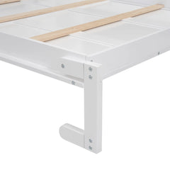 Bellemave® Murphy Bed Wall Bed with Shelves and LED Lights - Bellemave