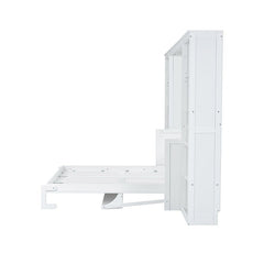 Bellemave® Murphy Bed with Desk and Bookshelf - Bellemave