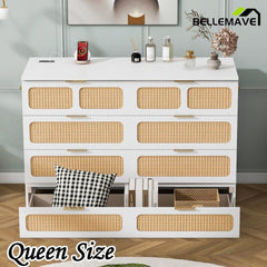 Bellemave® Murphy Bed with Large Drawers - Bellemave