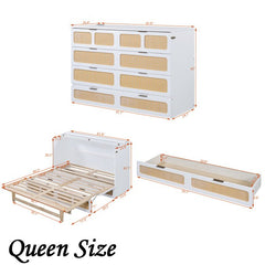 Bellemave® Murphy Bed with Large Drawers - Bellemave
