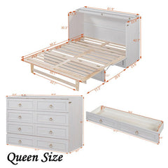 Bellemave® Murphy Bed with Large Drawers - Bellemave