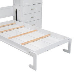 Bellemave® Murphy Bed with Lockers and Wardrobes - Bellemave