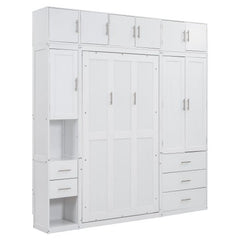 Bellemave® Murphy Bed with Lockers and Wardrobes - Bellemave