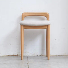 Bellemave® Natural Beech Wood Makeup Stool Bed Bench - Bellemave