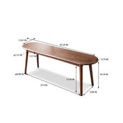 Bellemave® Natural Oak Wood for Dining Table Bench - Bellemave