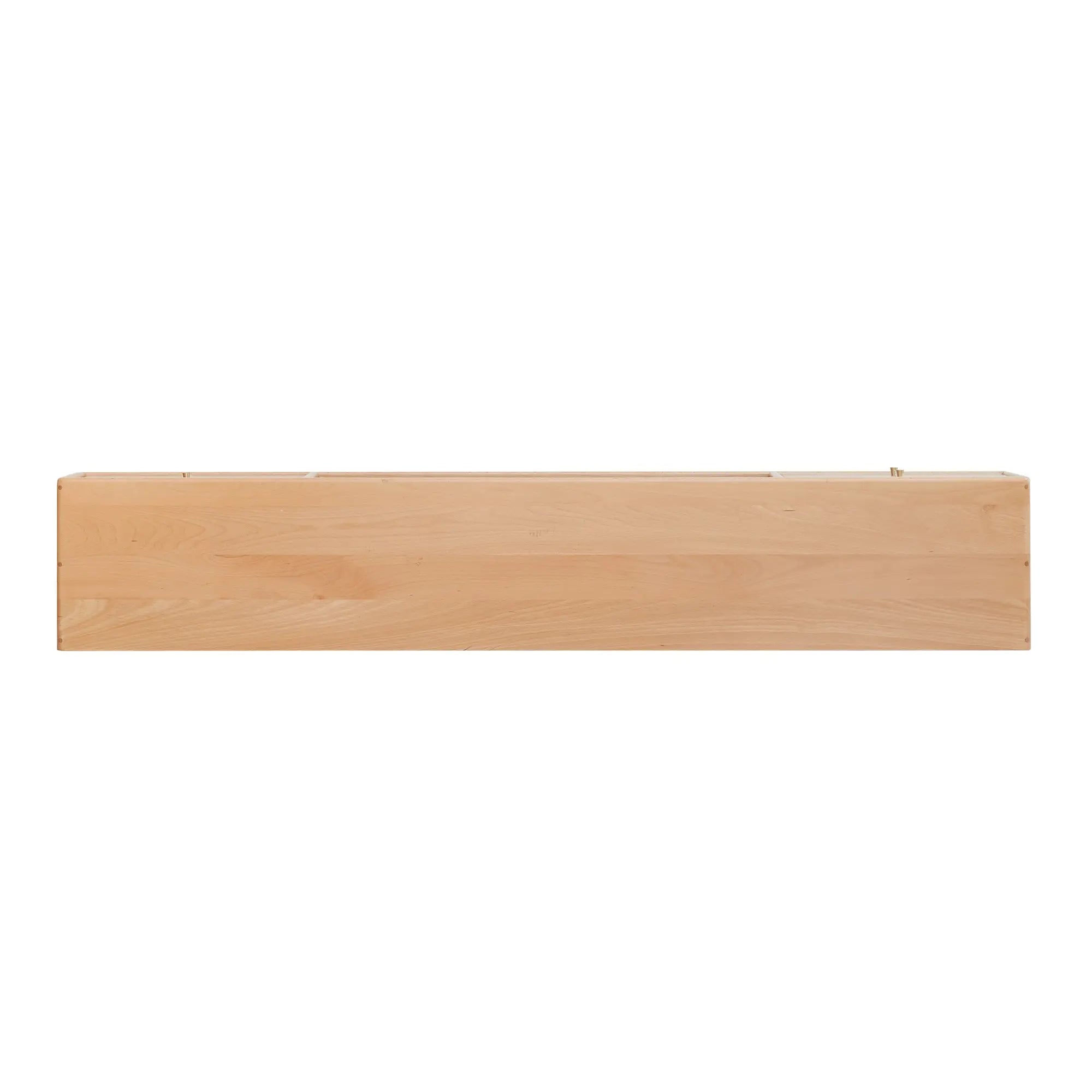 Bellemave® North America A Grade Solid Beech TV Cabinet with Two Drawer - Bellemave