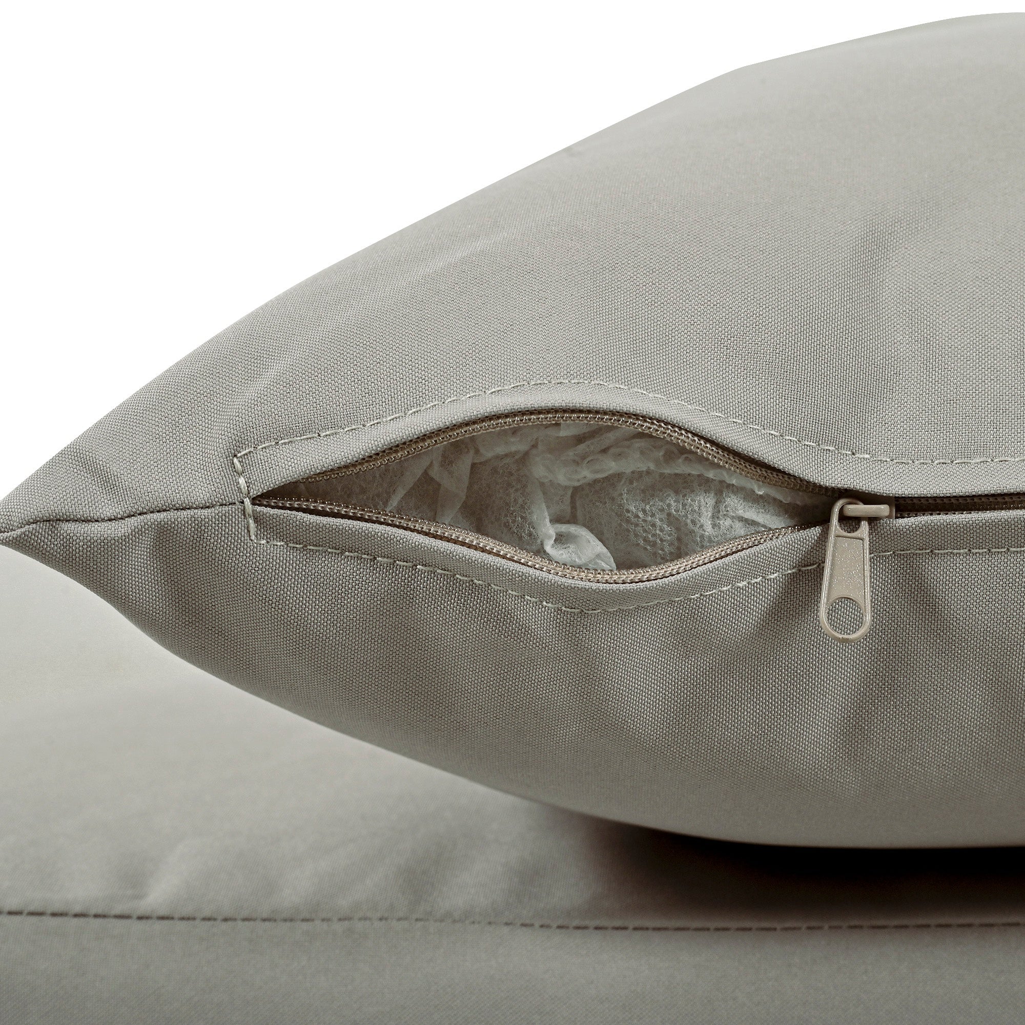 Bellemave® Outdoor Sun Bed Patio 2 - Person Daybed with Cushions and Pillows, Rattan Garden Reclining Chaise Lounge with Adjustable Backrests and Foldable Cup Trays for Lawn,Poolside（Gray ） - Bellemave