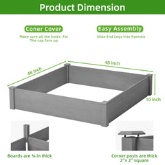 Bellemave® Over Ground Raised Garden Bed, Large Long Planter Box for Outdoor, Tool - Free Assembly - Bellemave