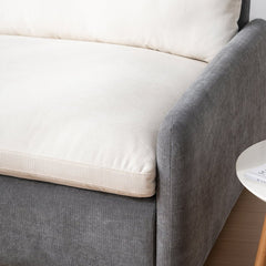 Bellemave® Oversized Chenille Single Sofa Chair with Pillows - Bellemave