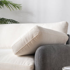 Bellemave® Oversized Chenille Single Sofa Chair with Pillows - Bellemave