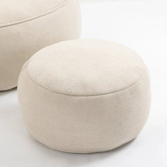 Bellemave® Padded Foam Padding Compressed Bean Bag Sofa Chair With Footrest - Bellemave