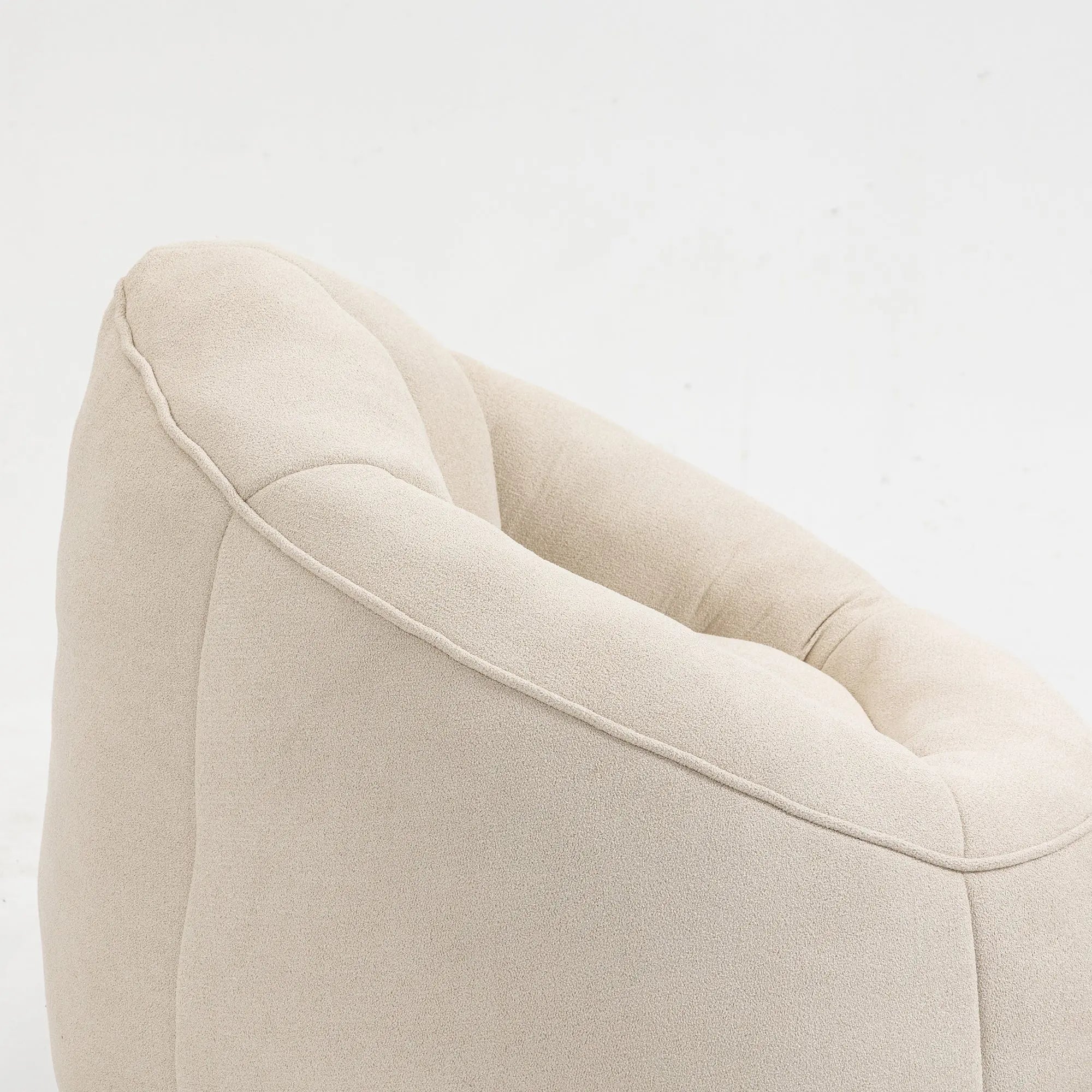 Bellemave® Padded Foam Padding Compressed Bean Bag Sofa Chair With Footrest - Bellemave