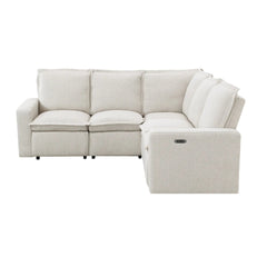 Bellemave® Power Recliner Chair Home Theater Seating Soft Chair with USB Port - Bellemave