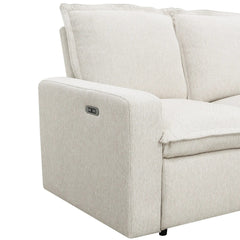 Bellemave® Power Recliner Chair Home Theater Seating Soft Chair with USB Port - Bellemave