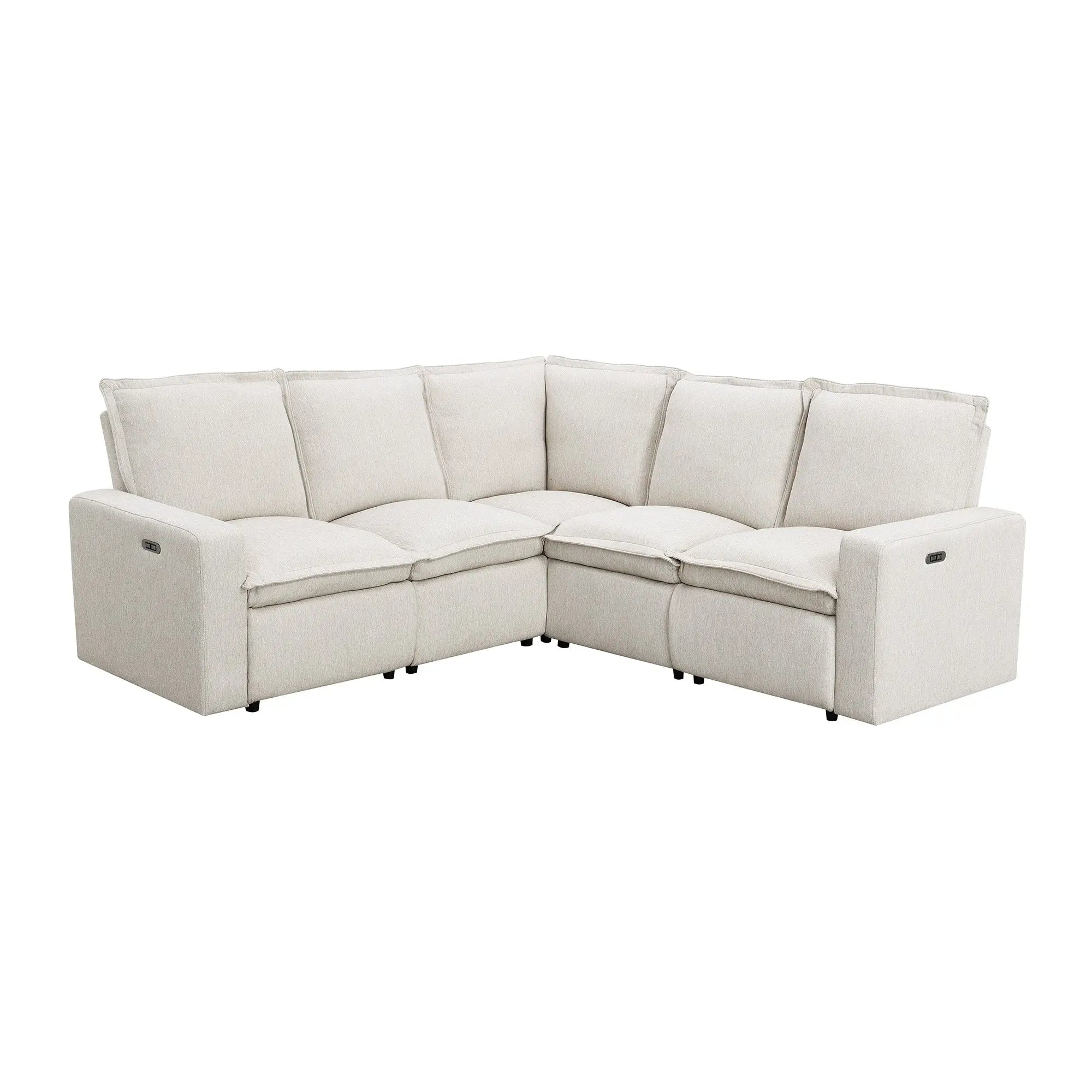 Bellemave® Power Recliner Chair Home Theater Seating Soft Chair with USB Port - Bellemave