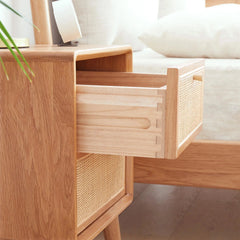 Bellemave® Pure Solid Wood Bedside Nightstands - Bellemave