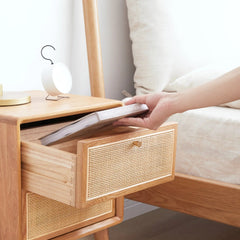 Bellemave® Pure Solid Wood Bedside Nightstands - Bellemave