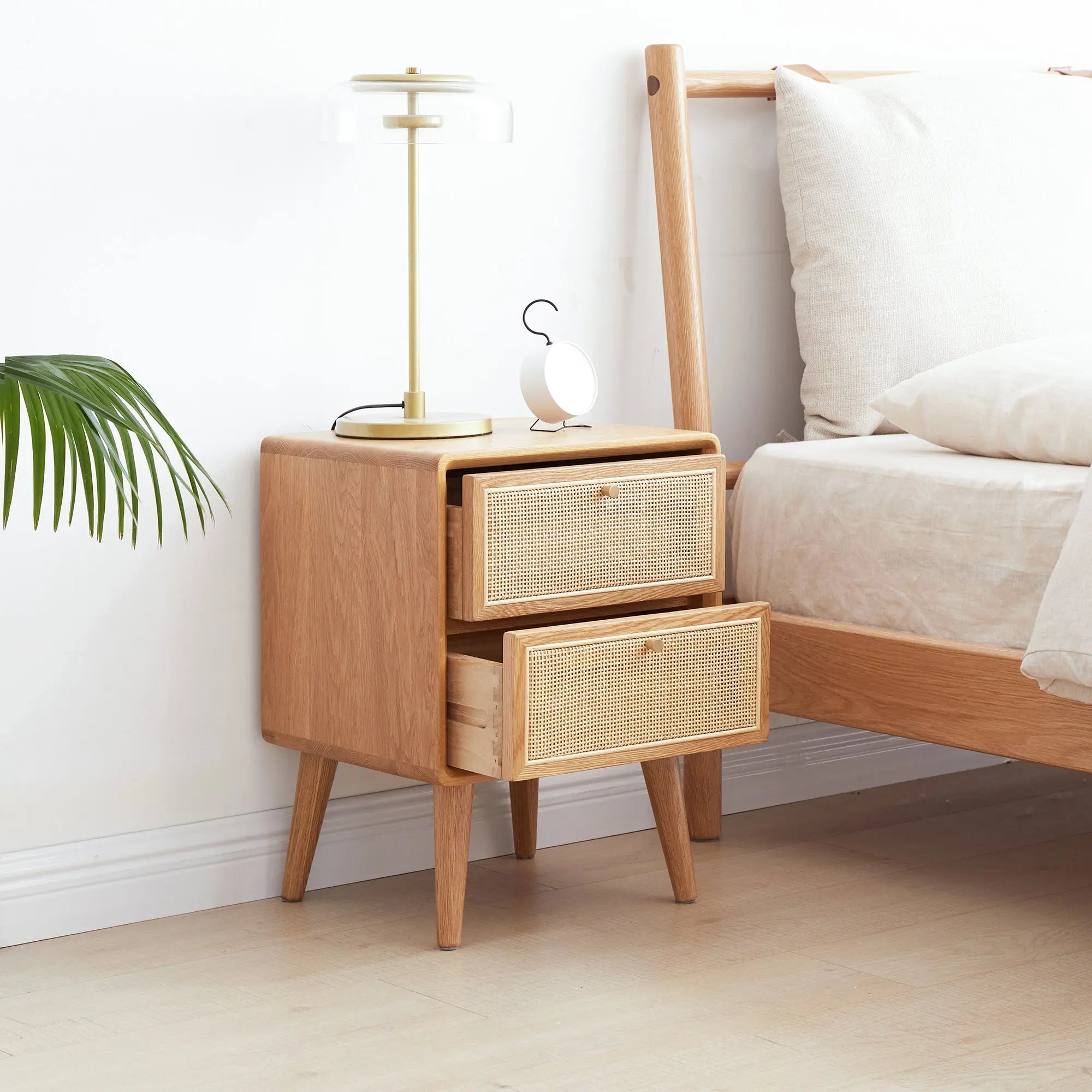 Bellemave® Pure Solid Wood Bedside Nightstands - Bellemave