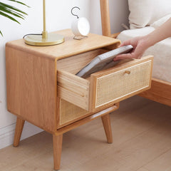 Bellemave® Pure Solid Wood Bedside Nightstands - Bellemave