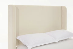 Bellemave® Queen Size Boucle Upholstered Platform Bed with High Headboard - Bellemave