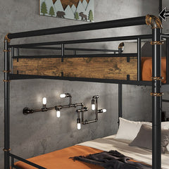 Bellemave® Queen Size Metal Bunk Bed with Safety Guard Rails(Removable) - Bellemave