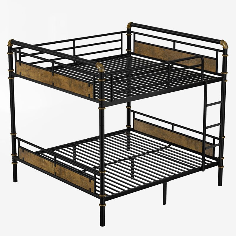 Bellemave® Queen Size Metal Bunk Bed with Safety Guard Rails(Removable) - Bellemave