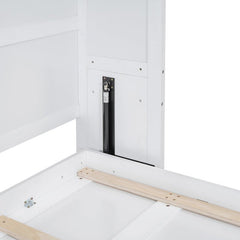 Bellemave® Queen Size Murphy Bed Wall Bed with Cabinets - Bellemave