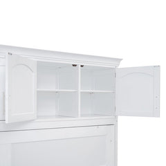 Bellemave® Queen Size Murphy Bed Wall Bed with Cabinets - Bellemave