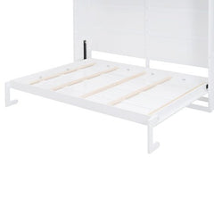 Bellemave® Queen Size Murphy Bed Wall Bed with Top Shelves & USB - Bellemave