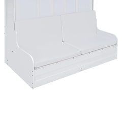 Bellemave® Queen Size Murphy Bed with Cushion,Convertible Into Sofa - Bellemave