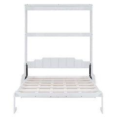 Bellemave® Queen Size Murphy Bed with Cushion,Convertible Into Sofa - Bellemave
